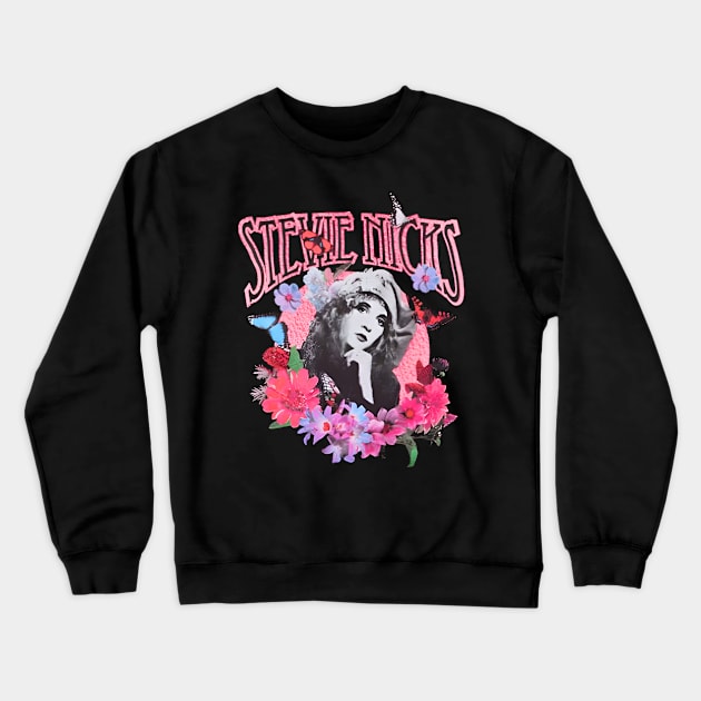 Stevie Nicks Vintage Rock Music 2024 Tour Live in Concert Crewneck Sweatshirt by Garza Arcane